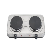 FOGÃO ELETRICO DE MESA 02 BOCAS 220V O,50X0,32X0,8