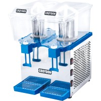 REFRESQUEIRA DUPLA 2 CUBAS DE 15 LITROS 220V